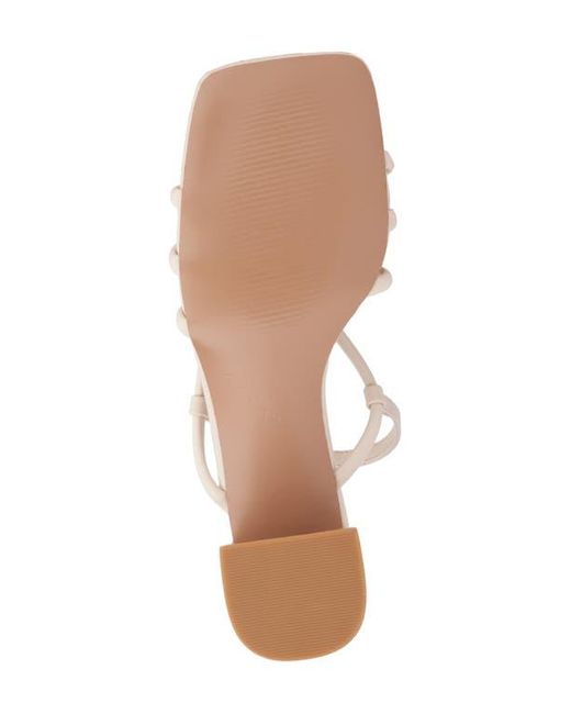 TORGEIS White Pemberly Slingback Sandal