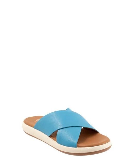 Softwalk® Blue Jesi Slide Sandal