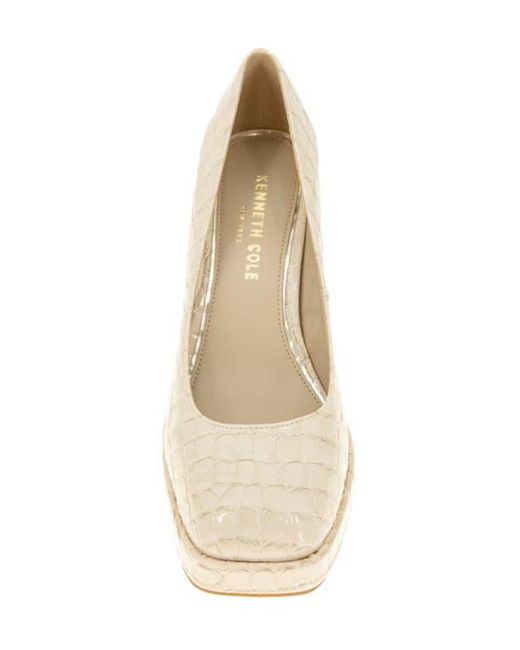 Kenneth Cole Natural Bri Platform Pump