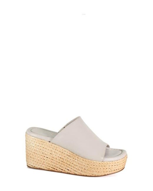 Diba True White Go Getter Espadrille Platform Wedge Sandal