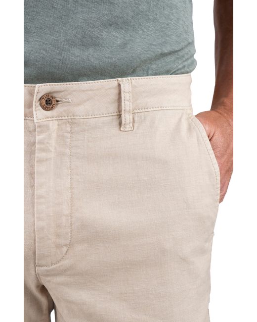 Tailor Vintage Natural Puretec Cool® Linen & Cotton Chino Pants for men
