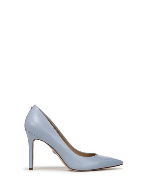 Sam Edelman Blue Hazel Pointed Toe Pump