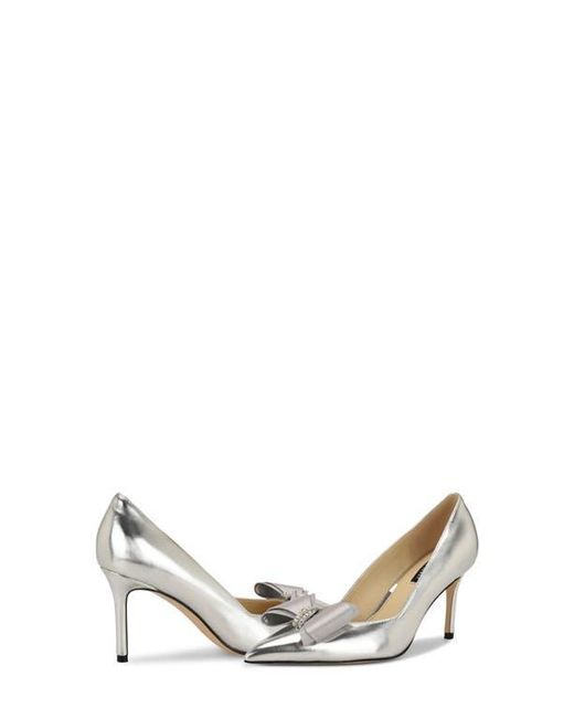 Nine West White Ceryn Pointed Toe Pump