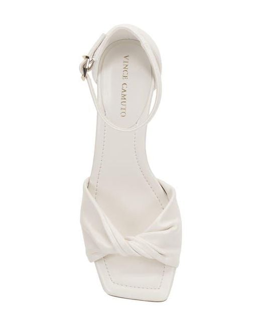 Vince Camuto White Verenna Sandal