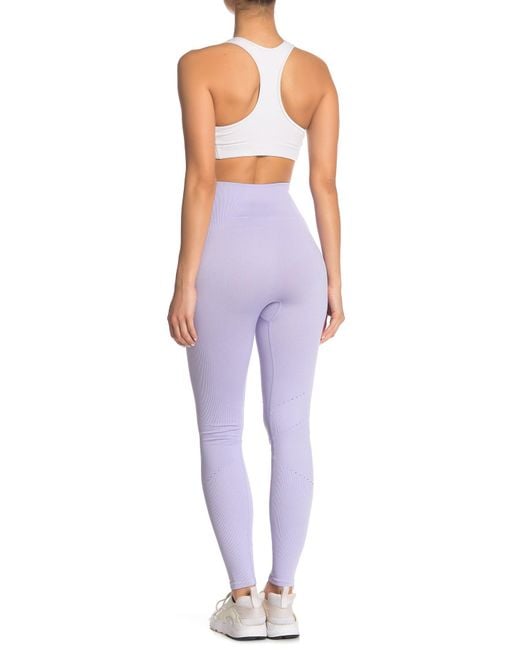 Nike Synthetic Nike Yoga Dri-fit Power Seamless leggings With Small Logo in  Lavender (Purple) | Lyst