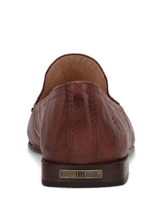 Frye Brown Claire Flat