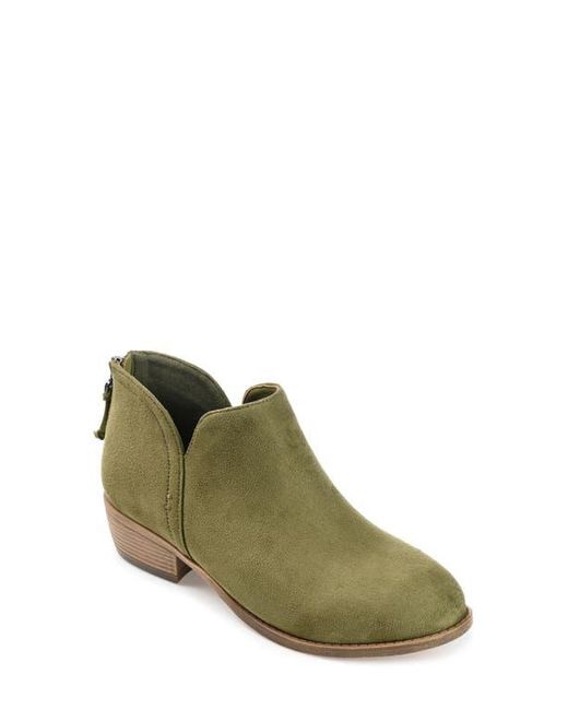 Journee Collection Green Journee Livvy Ankle Bootie