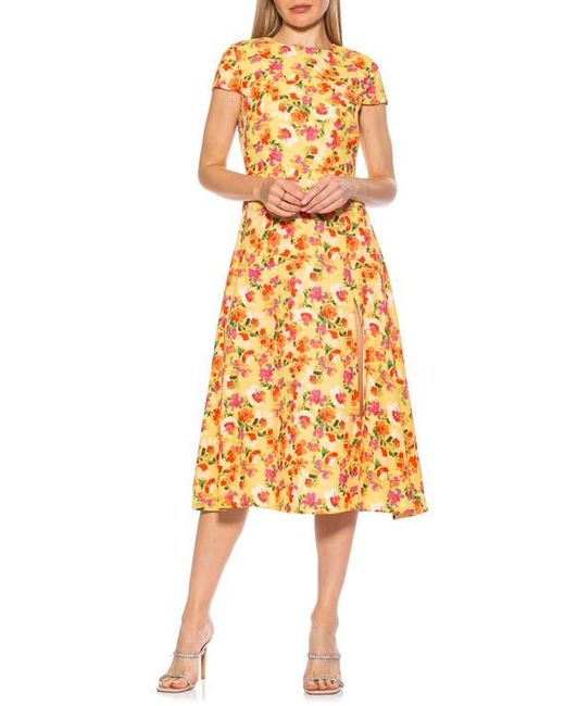 knee length dresses for ladies Alexia Admor Women's Silena Surplice Ruched Skirt Dress, Xs