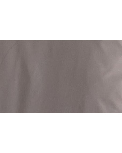 TOPSHOP Gray Puffer Bomber Jacket