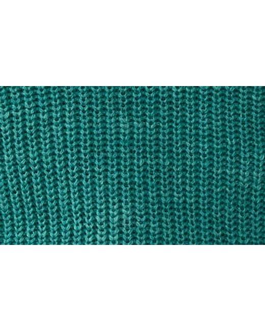 Faherty Brand Blue Miramar Linen & Organic Cotton V-Neck Sweater Tank