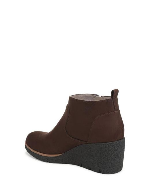 Dr. Scholls Brown Bianca Wedge Boot