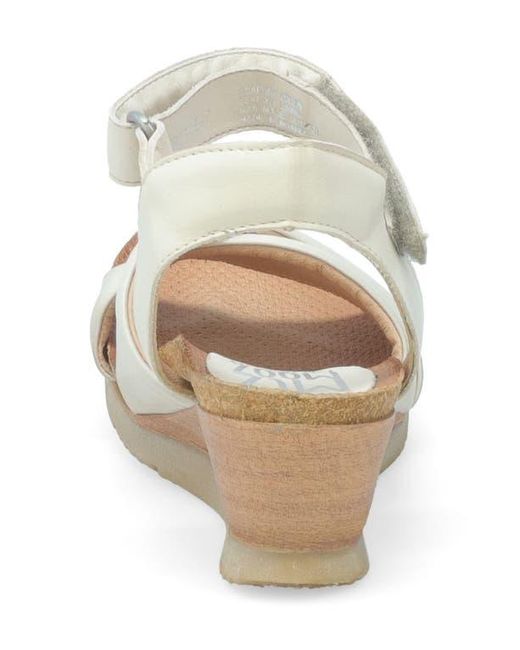 Miz Mooz Metallic Sofie Wedge Sandal