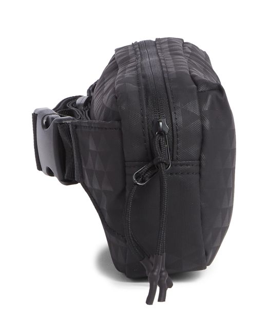 Hex Black Aspect Water Resistant Belt Bag for men