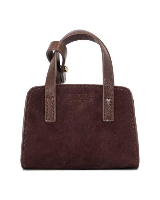 Dune Brown Define Bag Charm