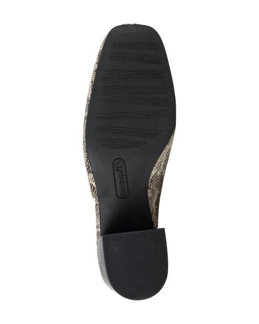 BareTraps Gray Ester Block Heel Slingback Pump