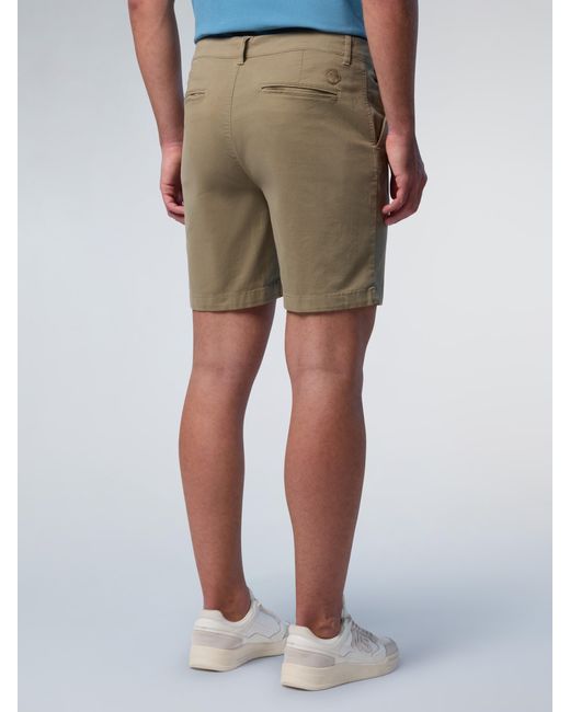 North Sails Star Gabardine-Chino-Shorts in Blue für Herren