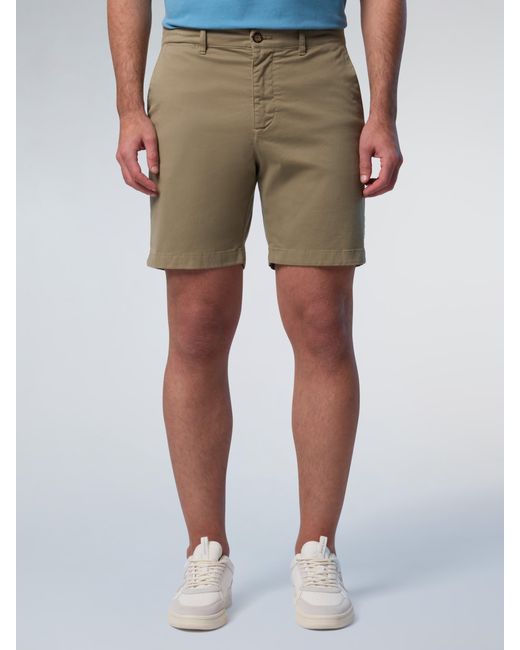 North Sails Star Gabardine-Chino-Shorts in Blue für Herren