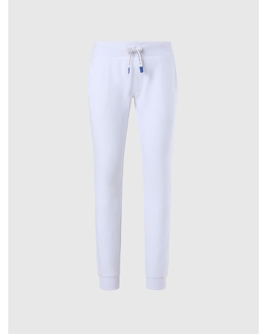 Pantalón De Chándal Con Parche Con Logotipo North Sails de hombre de color White