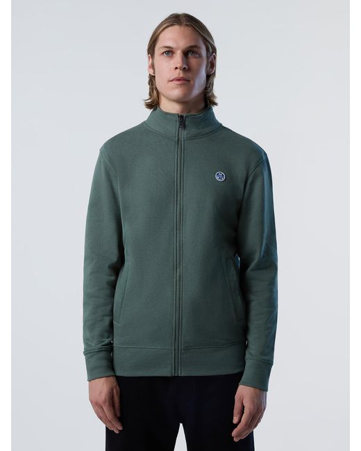 Sweat-Shirt À Fermeture Éclair Intégrale North Sails pour homme en coloris Green