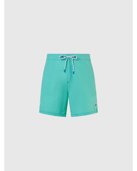 North Sails Washed Nylon Swim Shorts in Blue für Herren