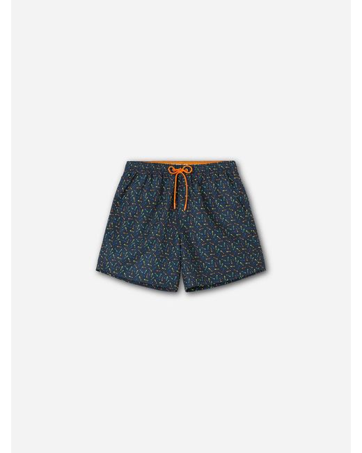 Recycled polyester swim shorts di North Sails in Blue da Uomo