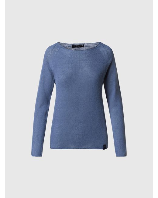 North Sails White Pullover Mit U-Boot-Ausschnitt