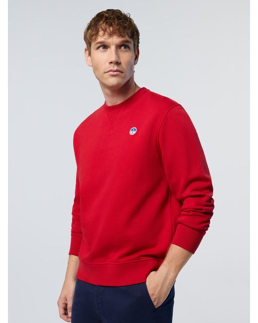 Sudadera Con Parche Del Logotipo North Sails de hombre de color Red