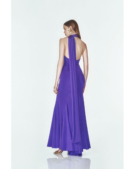 Khéla the Label Purple Midnight Mingle Gown