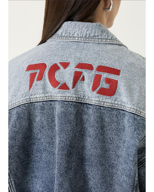 Pcfg Multicolor Free Heaven Inside Out Blue Jacket