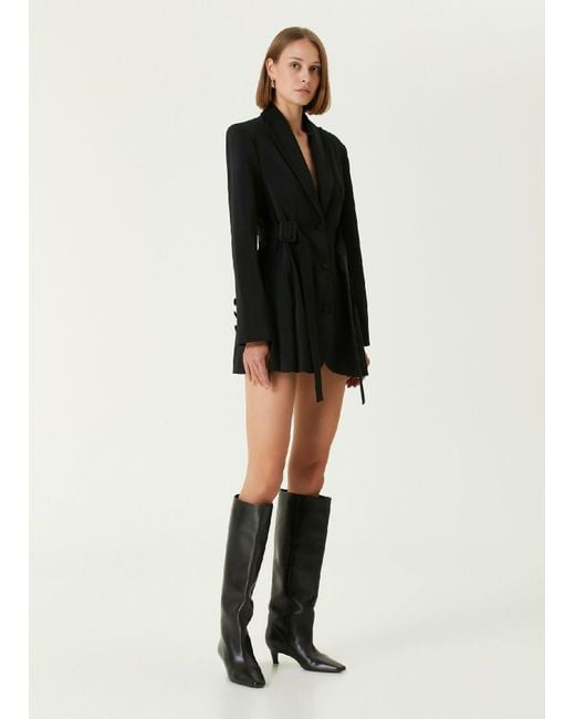 Pcfg Wool Blend Your *itch Jacket Dress - Jet Black