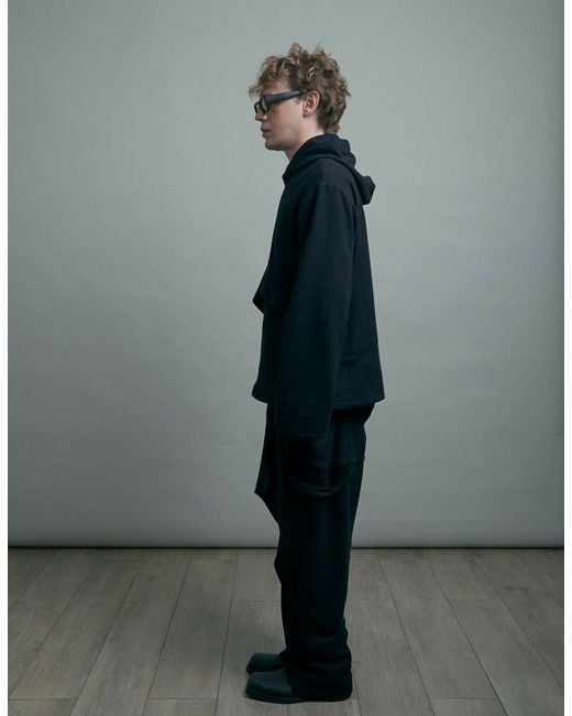 John Zucca Gray Two Layers Sweater