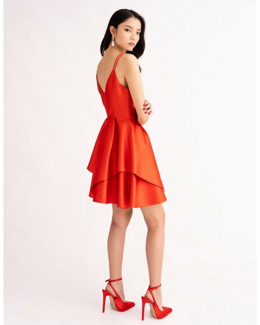 Emma Wallace Red Wav Dress