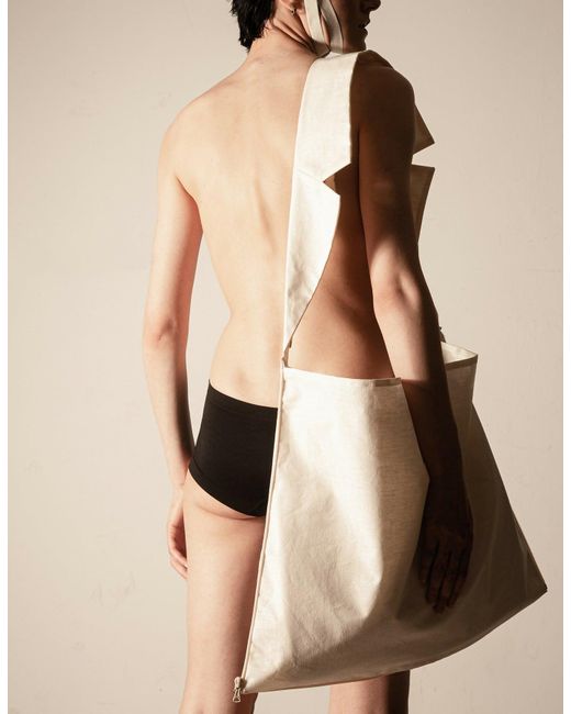 Dzhus Natural Lexicon 3-way Transforming Piece: Vest/dress/bag