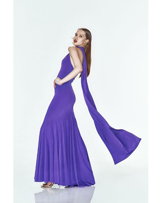 Khéla the Label Purple Midnight Mingle Gown