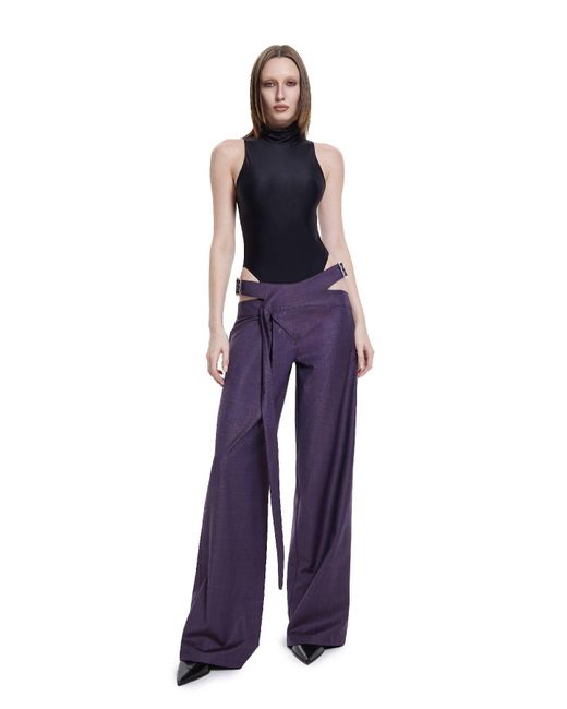 Khéla the Label Purple Uninvited Bodysuit