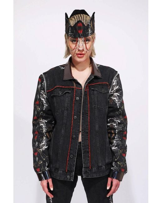 Stevie Crowne Black Hades Jacket