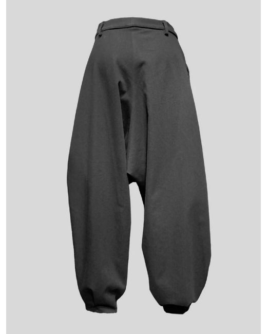 JENN LEE Black Low-rise Denim Clown Pants