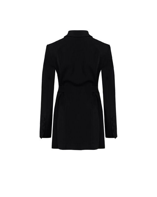Pcfg Wool Blend Your *itch Jacket Dress - Jet Black