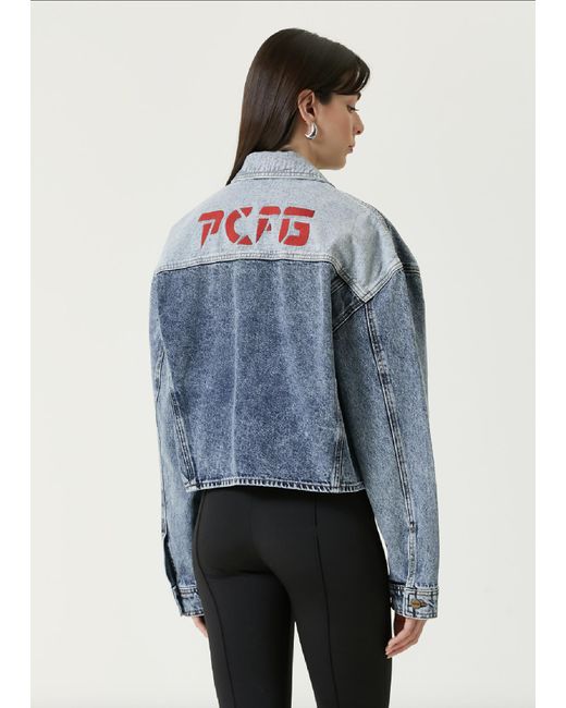 Pcfg Multicolor Free Heaven Inside Out Blue Jacket