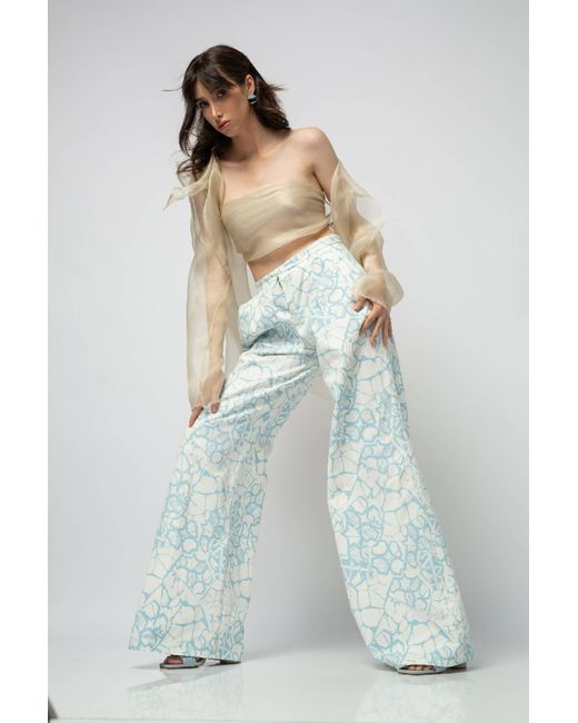 BAHRIM Multicolor Blue Earth Pants