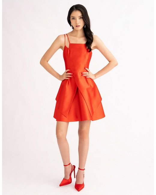Emma Wallace Red Wav Dress