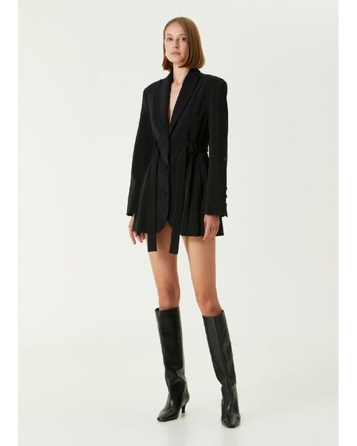 Pcfg Wool Blend Your *itch Jacket Dress - Jet Black