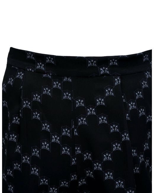 INF White 24ss Ban-doh Pixel Print Suit Pants (black)
