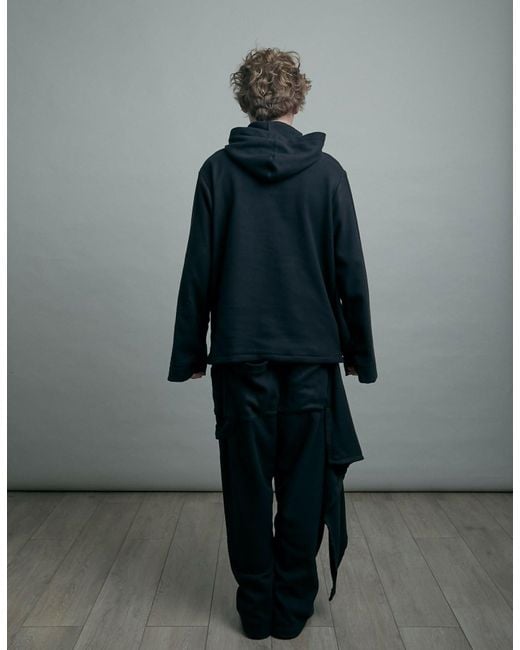 John Zucca Gray Two Layers Sweater