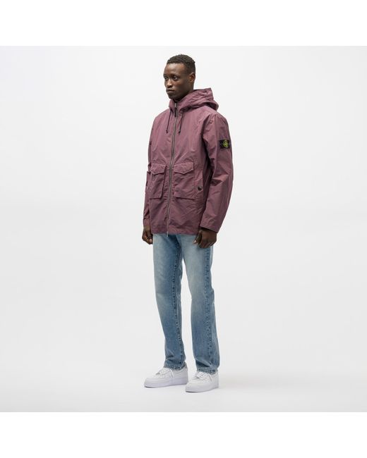 stone island purple jacket