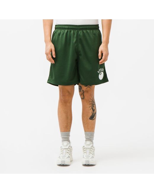 Stussy Synthetic 8-ball Mesh Shorts in 