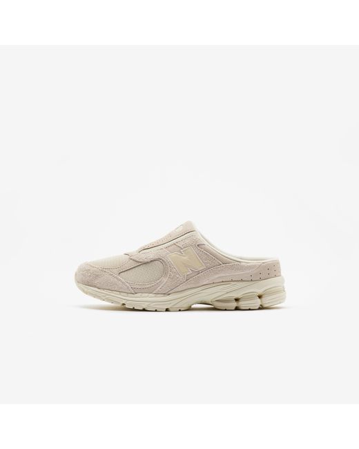 New Balance 2002rm Mule Sneaker in White for Men | Lyst