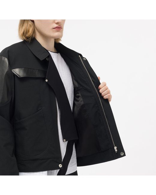 Kiko Kostadinov Mcnamara Uniform Jacket in Black for Men | Lyst UK