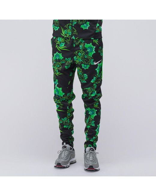 Nike Nigeria Printed Joggers In Black/green for Men | Lyst UK