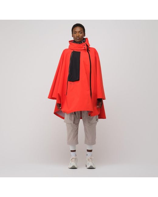 Nike Acg 3-in-1 System Poncho in Red for Men | Lyst UK
